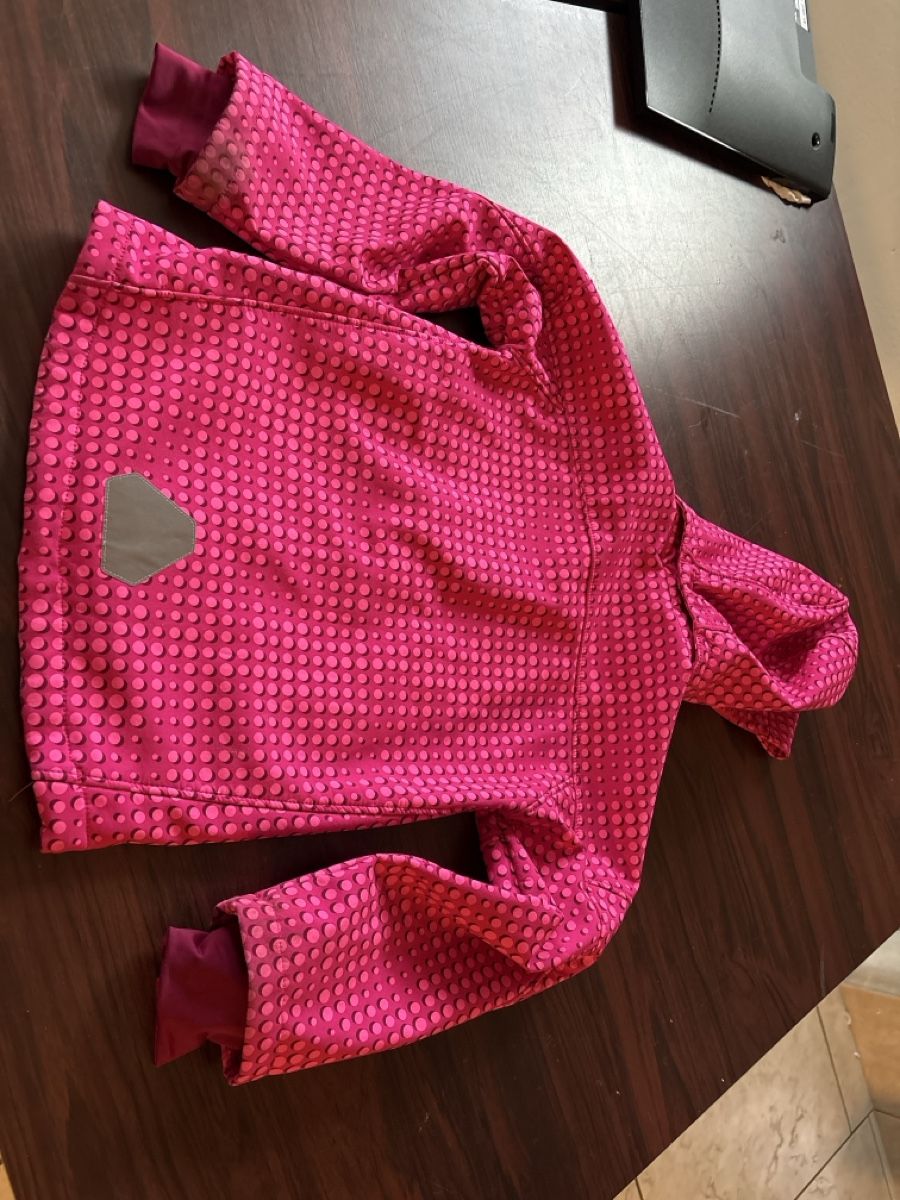 Jacken & Mäntel: Kinder Softshelljacke pink gemustert guter Zustand – Gebraucht aus Villigen von Team-Steinacher 2