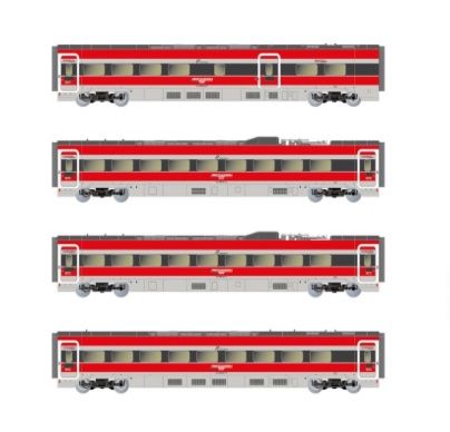 Arnold Trains électriques: ERGÄNZUNGSSET ETR 400, FRECCIAROSSA 1000, – Neuf avec emballage d'origine à Dompierre VD par immorentes 1