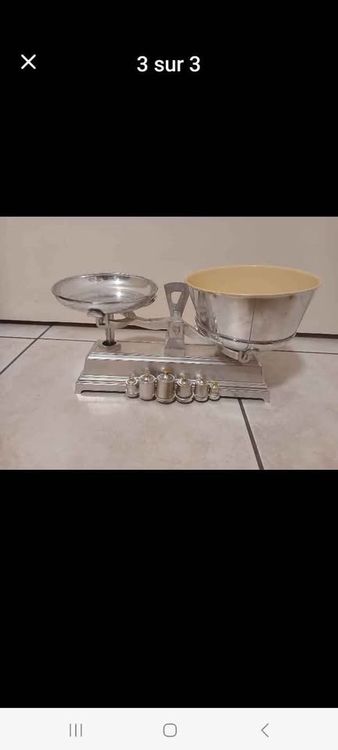 Balance de cuisine vintage - précise et fiable jusqu'à 10kg (D'occasion