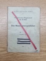 Buch: Die Maschinenpistolen Schweizer Armee 1951 / 53.104 d