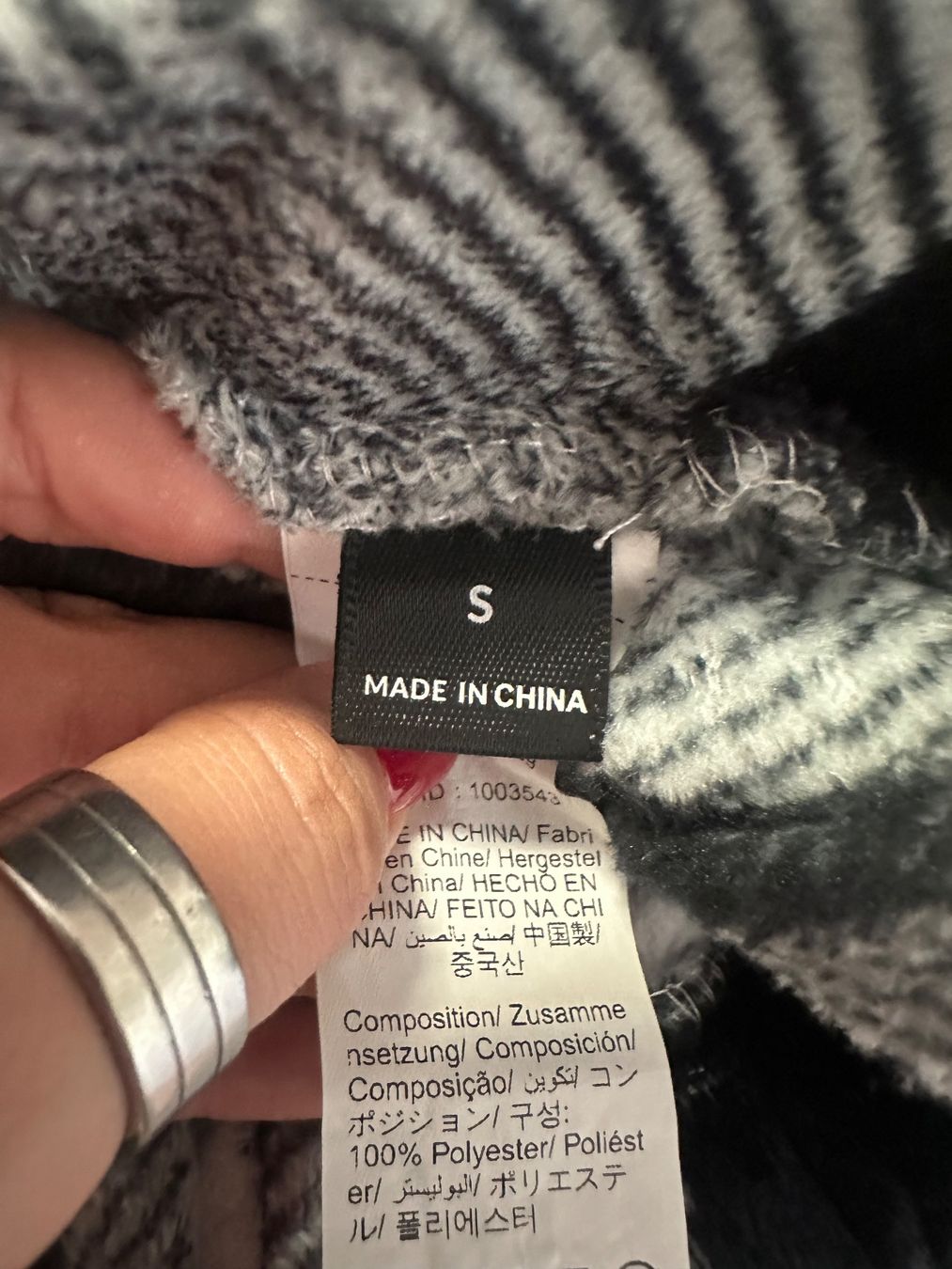 Pantaloni: Kuschel Hose kariert Grösse S – Usato da Schaan venduto da Hermine2018 1