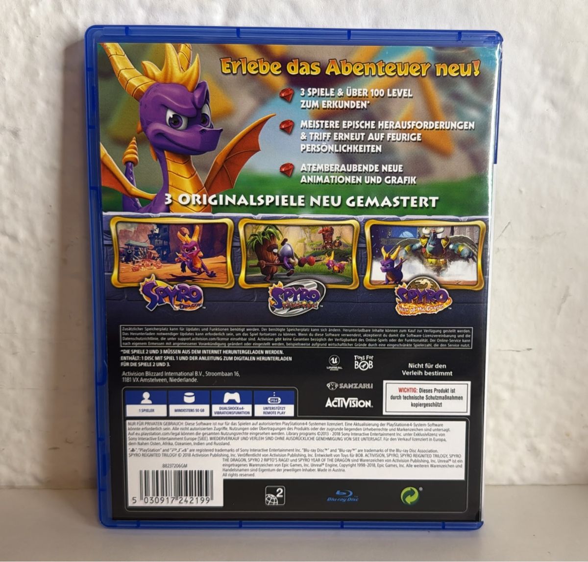 Sony Giochi: Spyro Reignited Trilogy PS4/PS5 Game – Usato da Ehrendingen venduto da bubulence 1