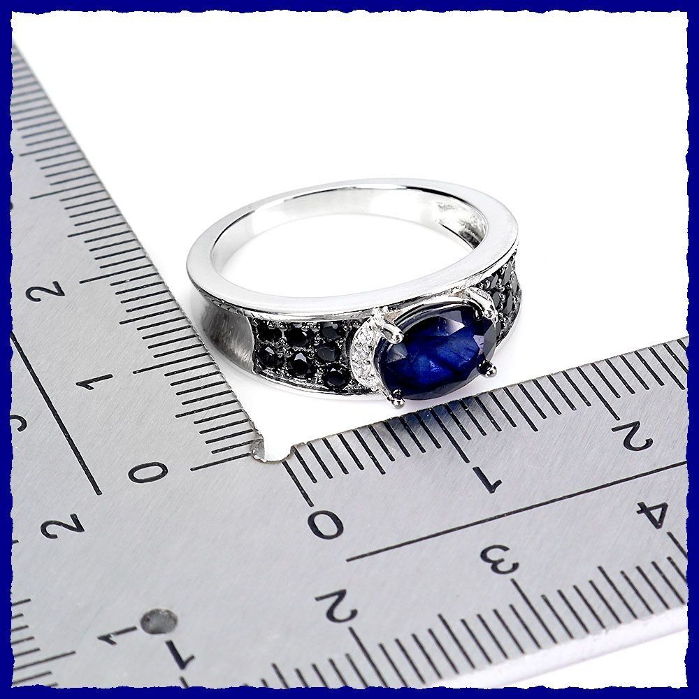 Anelli: Sapphire, Saphir / Spinell Ring 925 Silber – Nuovo e nell'imballaggio originale da Oberglatt ZH venduto da Goldfee1 2