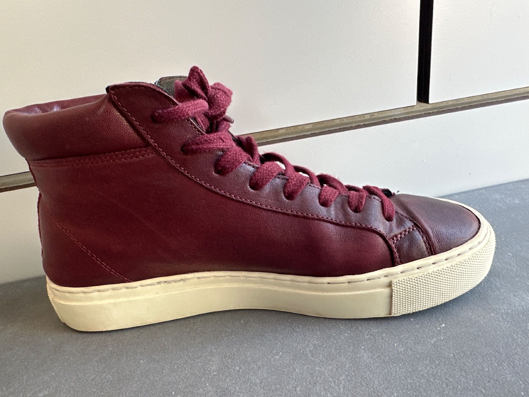 Navyboot Scarpe da donna: Navyboot Damen Sneaker rot / berry – Usato da Zug venduto da Hehe 6