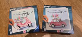Malen nach Zahlen Ravensburger, Vespa & Fiat 500 20x20cm