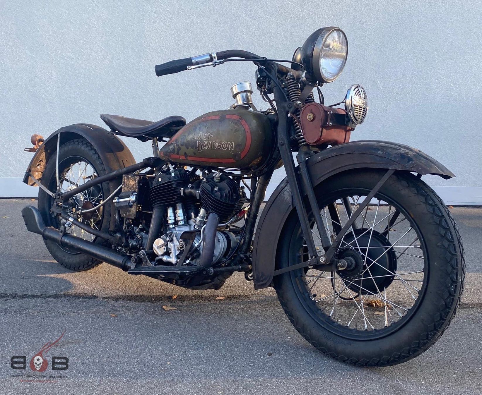 Harley-Davidson Chopper: HARLEY DAVIDSON VL FLATHEAD BIG TWIN – Usato da Sirnach venduto da B.O.B.BIKES 3