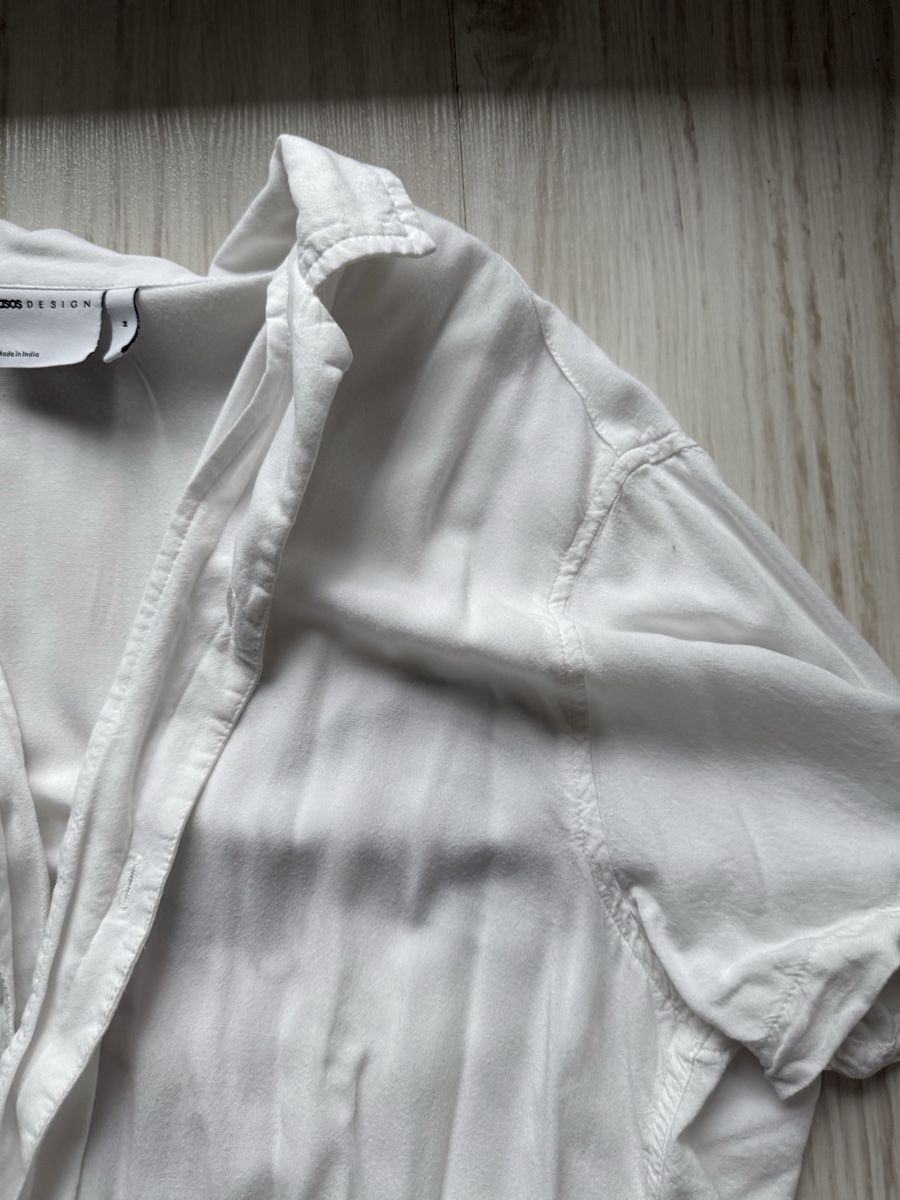 Asos Camicie: ASOS Design Shirt White M good Condition, Cool Design – Usato da La Tour de Peilz venduto da bau_sm8d 1
