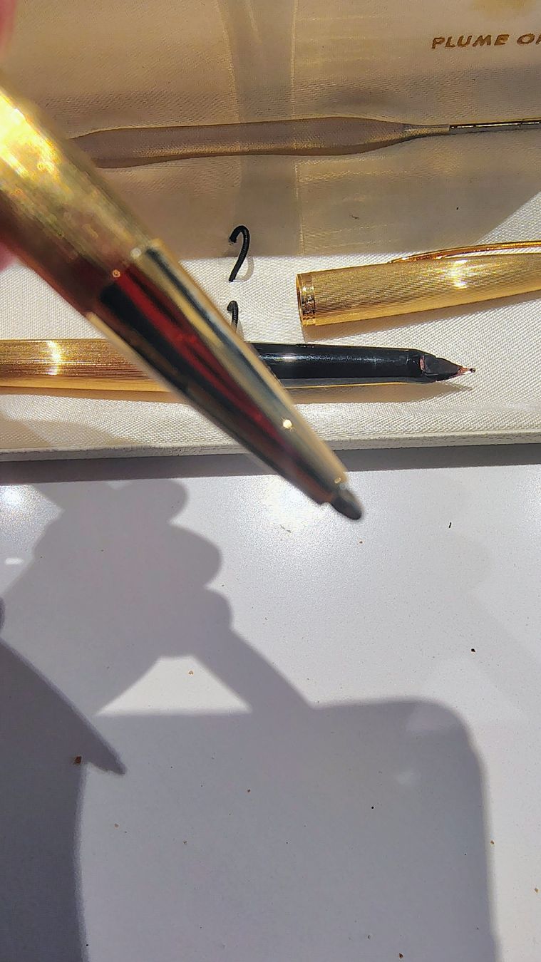 Waterman Sonstiges Schreiben & Zeichnen: Plume vintage avec sa boite plaqué or – Gebraucht aus Puidoux von Sophia70 5