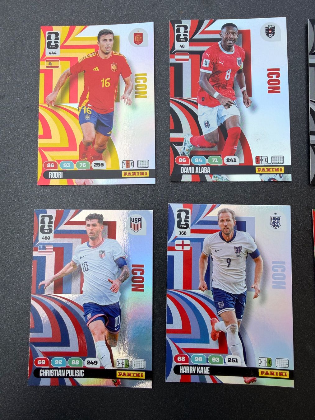 Panini Sammelbilder & Trading cards: Panini Adrenalyn Icons-Set – Gebraucht aus Zürich von Maxima_ZH 2