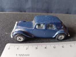 Matchbox Citroën 15 CV blau 1983 Made in Macau 1/66  😭💔