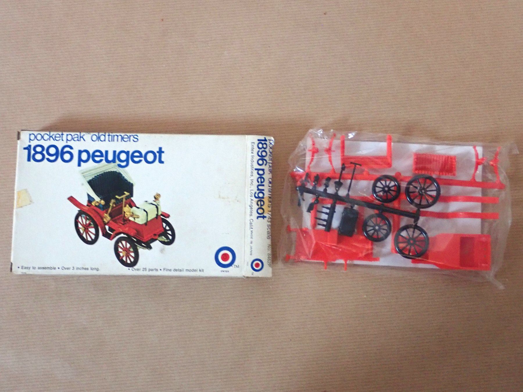 Peugeot Modellautos: Peugeot 1896 - Entex – Neu (gemäss Beschreibung) aus Winterthur von 602ccm 1