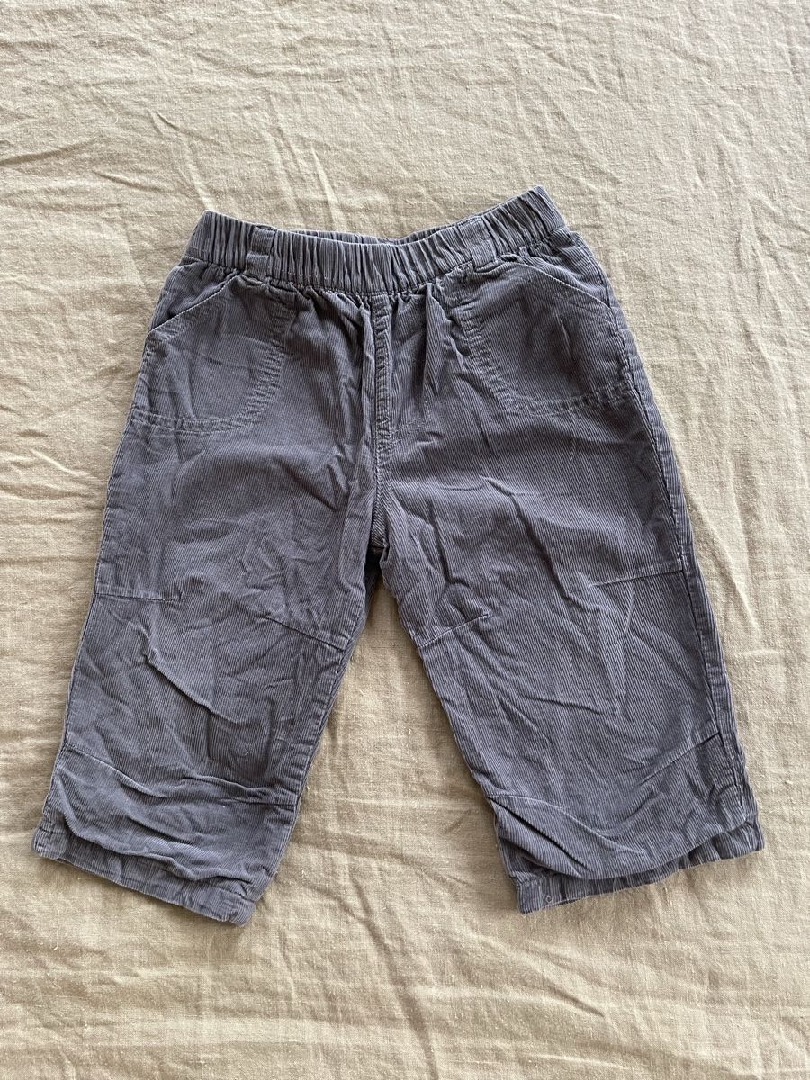 Pantaloni: Cordhose, Gr. 74, Grau – Usato da Hirzel venduto da carta9