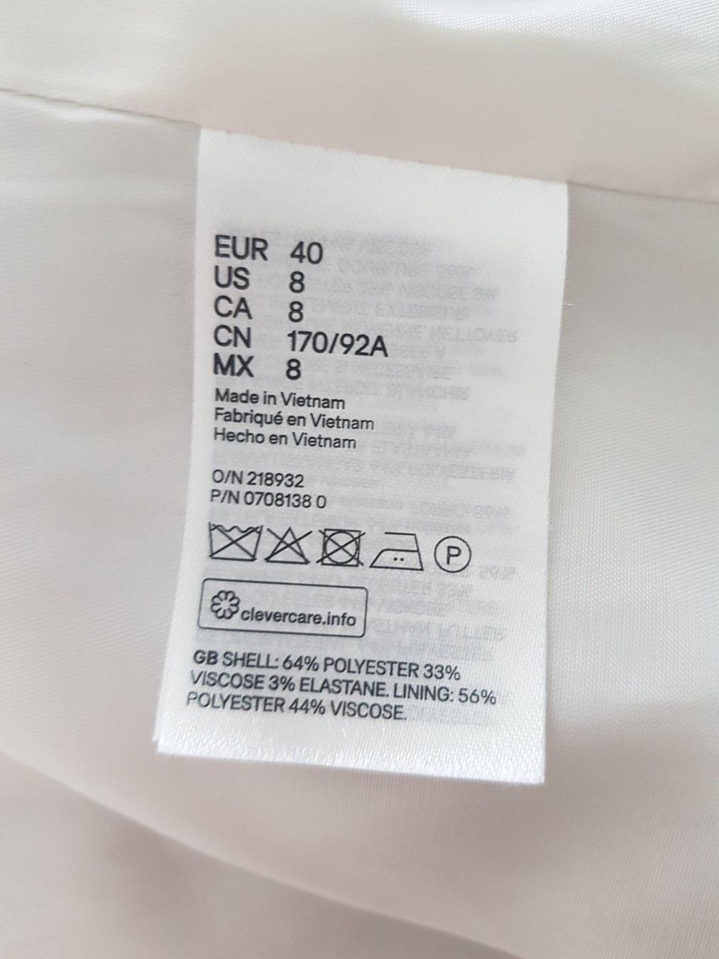 H&M Giacche: DAMENBLAZER H&M – Usato da Root venduto da LifestyleAccessoires 7
