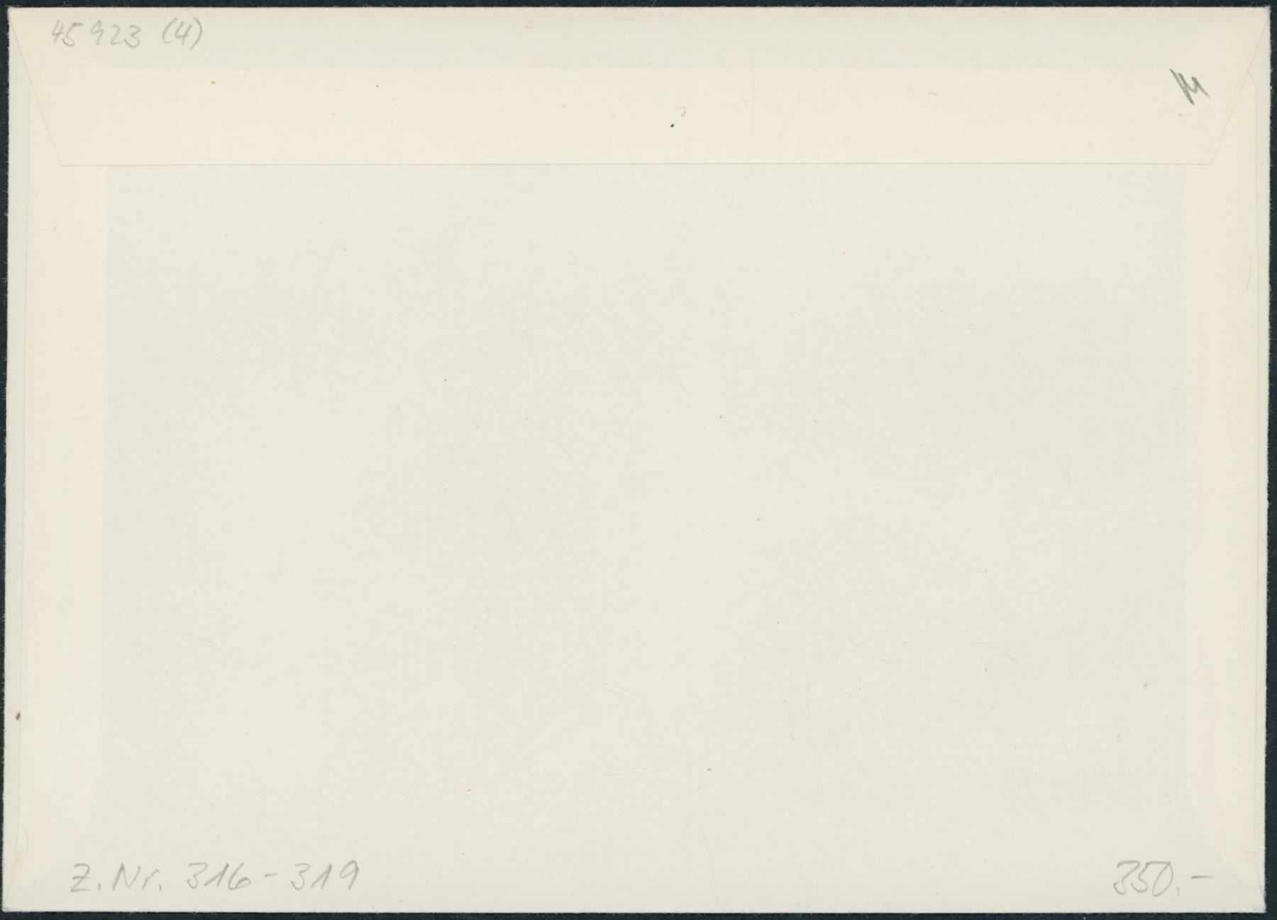 Tous les timbres: 1954 - Werbemarken - FDC U1 ET • dt – D'occasion à Schindellegi par leecollect 4