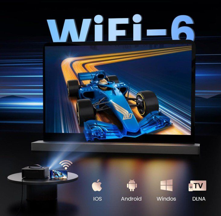 Proiettori: Beamer 4K ONO3 Pro Spiegeln vom Handy oder über HDMI – Usato da Oftringen venduto da ste_mp2b 2