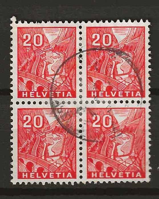 Alle Briefmarken: B0198 - Val Leventina 1934 B4 obl. – Gebraucht aus Trélex von Phil_Albert