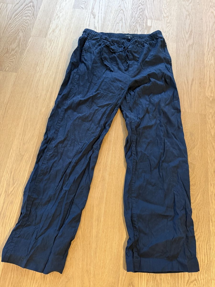 Hosen: Rag & Bone Linen Pants Blue – Gebraucht aus Bottmingen von Itsclaire 7