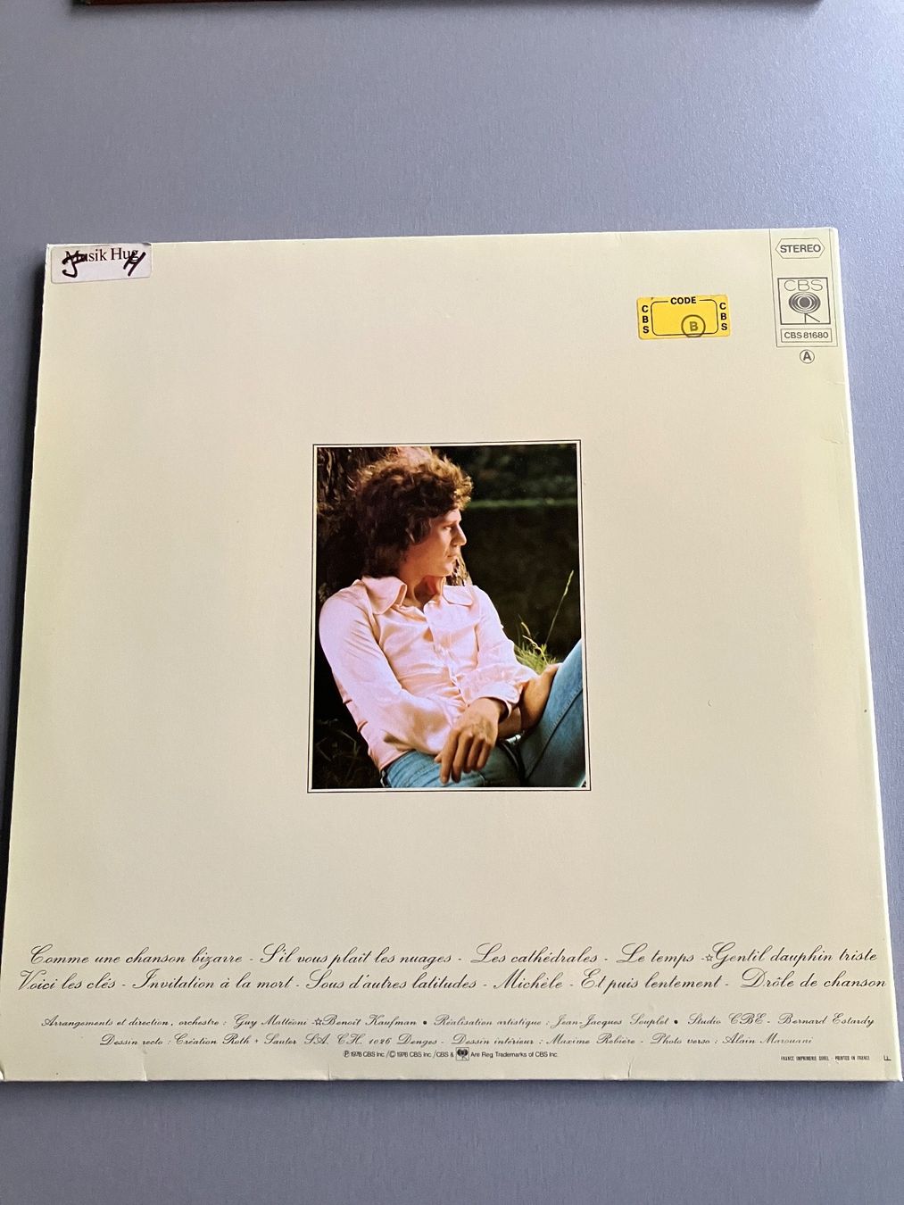 Schallplatten: GÉRARD LENORMAN - Drôles de Chansans Schallplatte LP – Gebraucht aus Glattfelden von Danshari 1
