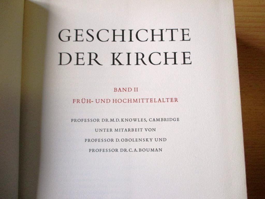 Livres: Geschichte der Kirche 1963, 6 Bände – D'occasion à Flims - Dorf par Stagediver 3