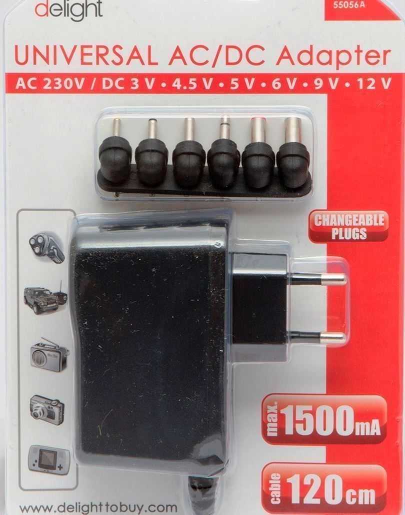Unità & Adattatore: Multi-Stecker-Netzgerät 3-12V /1,5A/ 18W mit 6 Adaptern – Nuovo e nell'imballaggio originale da St. Gallen venduto da schnaeppchen-preise 1