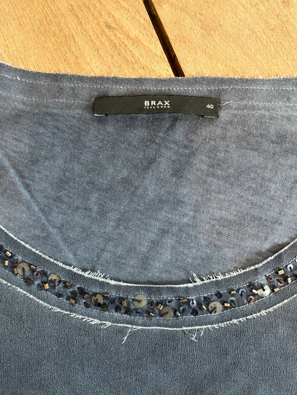 Brax Maglioni & Felpe: BRAX Sweatshirt Langarmshirt Pullover Pailetten – Usato da Zürich venduto da its-love 4