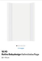 Rotho Keilwickelauflage 50x70cm weiss neu - Changing mat