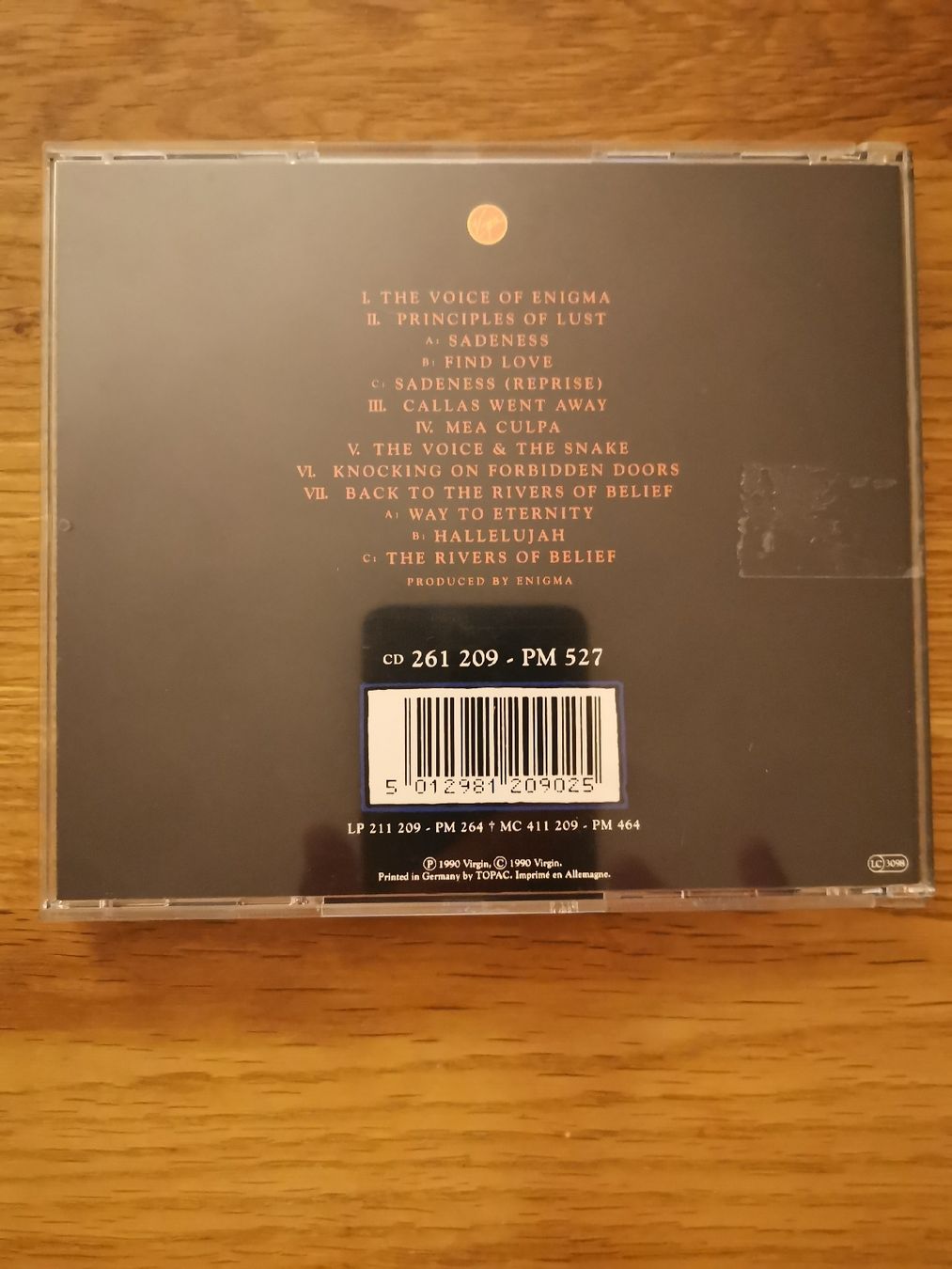 CD: ENIGMA MCMX D – Usato da Genève venduto da abba74 1