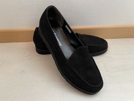 Loafer Kennel & Schmenger schwarz Wildleder neu