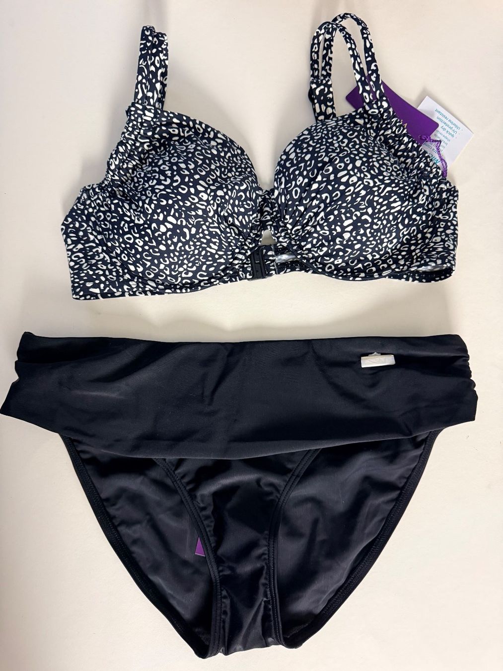 Lascana Costumi da bagno & Bikini: LASCANA, Bikini, Grösse 40D/40, Farbe Schwarz – Nuovo e nell'imballaggio originale da Rudolfstetten venduto da gst_g7xl 4