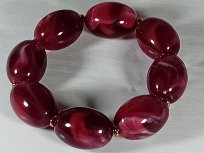 Bracelets: armband modeschmuck,,,rot – Neuf (Voir description) à Basel par bij_5hqd