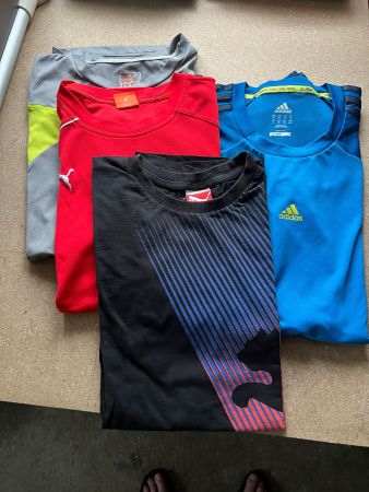 Sport Shirt, Puma & Adidas Gr. XL