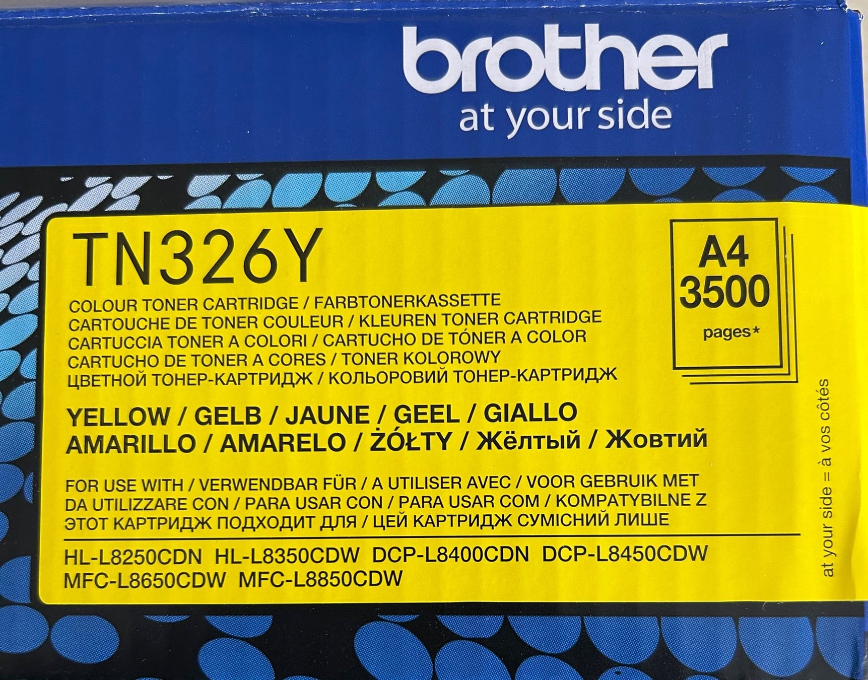 Brother Cartucce per stampanti & toner: Brother Toner yellow TN-326Y – Nuovo e nell'imballaggio originale da Wolfhausen venduto da Limi56 2