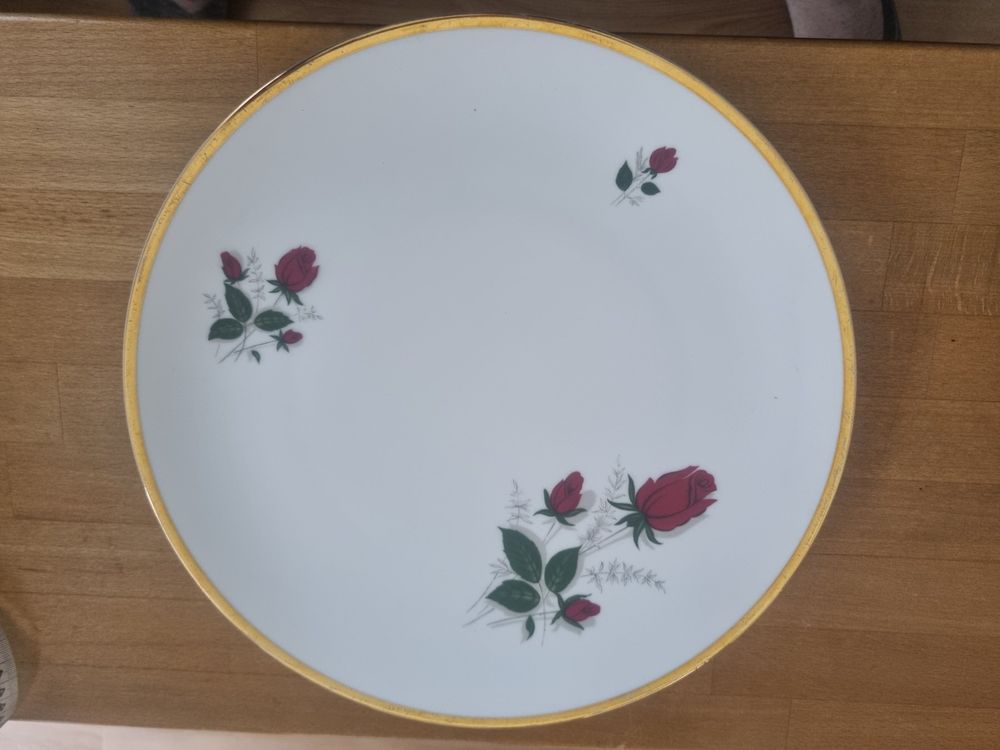 Rosen Porzellanteller Mitterteich (Gebraucht) in kreuzlingen für CHF 10 ...