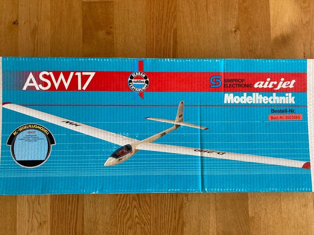 Carrera RC Modellbau: ASW 17 von Carrera / Airjet – Neu und originalverpackt aus Mühledorf SO von Huetzer