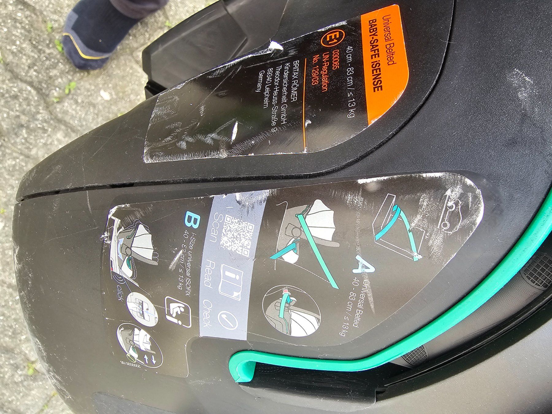 Britax Römer Seggiolini per auto: Britax Römer Baby-safe iSense Autositz + Flex Base – Usato da Rorschach venduto da bro_rc52 4