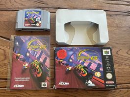 Extreme-G PAL N64 Spiel + OVP + Anleitung
