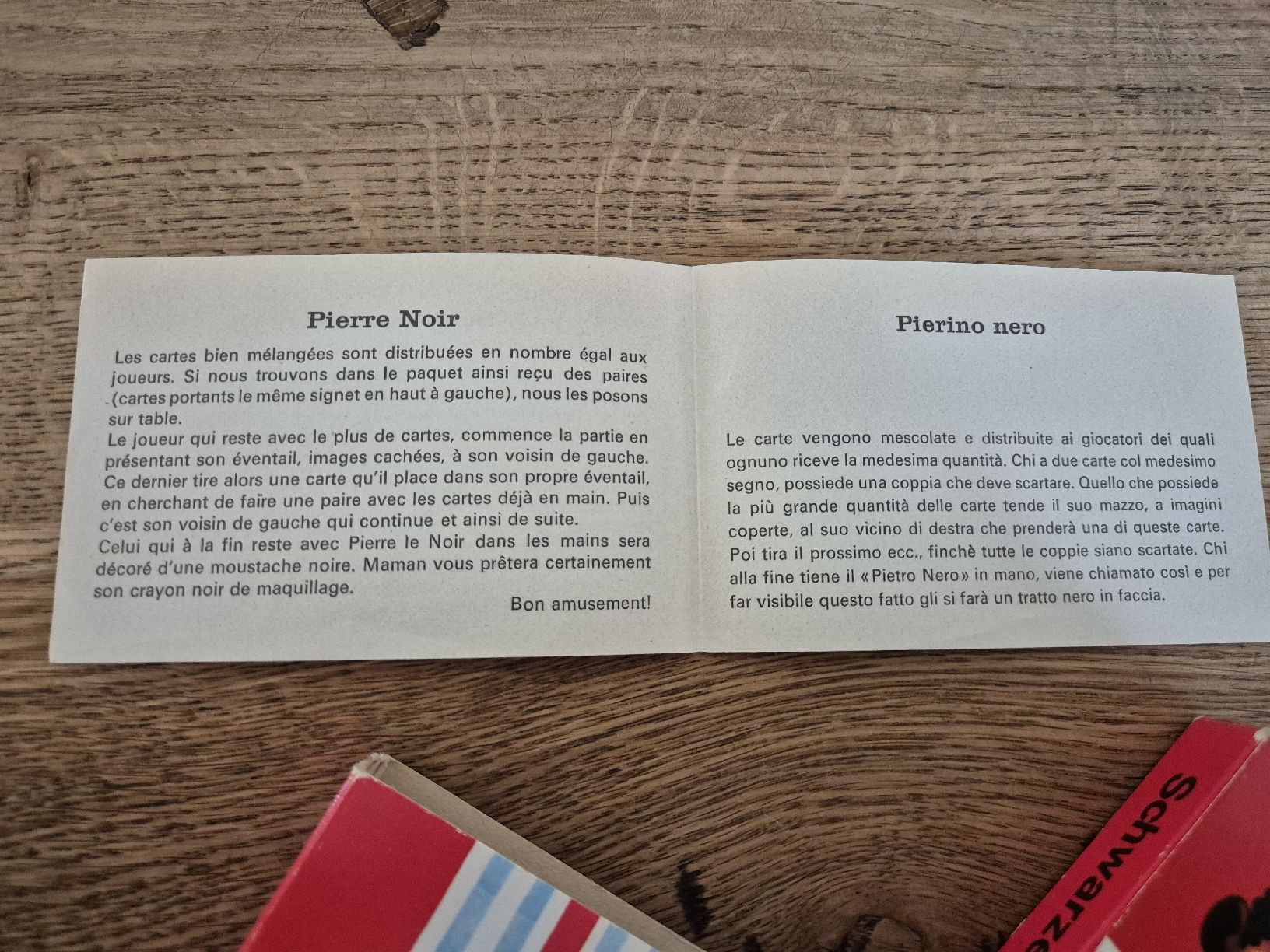 Carlit Giochi: Schwarzer Peter / Pierre Noir Von Carlit – Usato da Oberdiessbach venduto da Finland1977 6