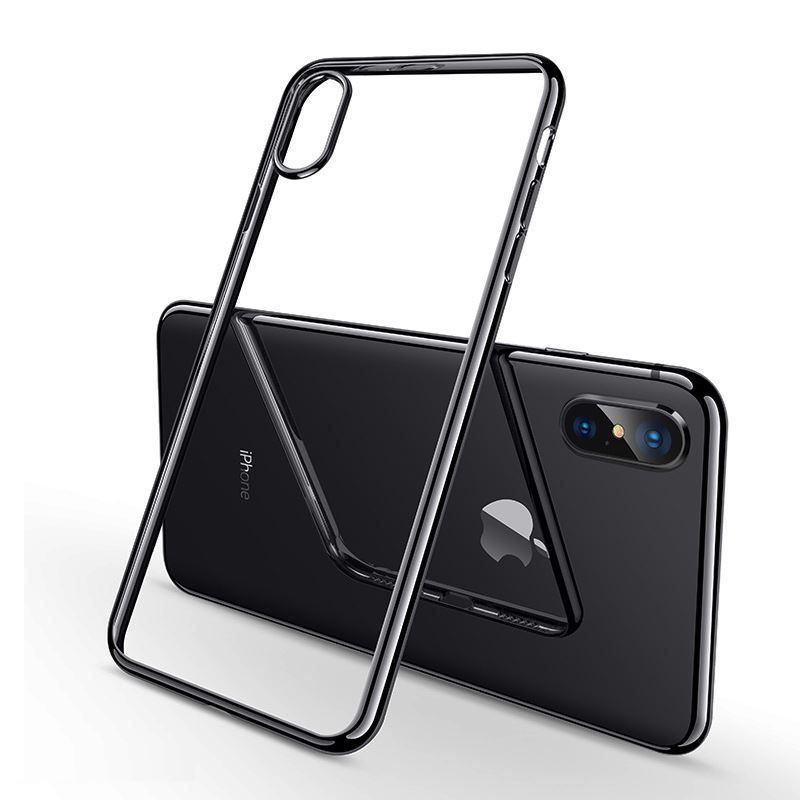 Cover & Protezioni schermo: iPhone XS Max - Coque Transparente Noire – Nuovo e nell'imballaggio originale da Morges venduto da DigiAC 4