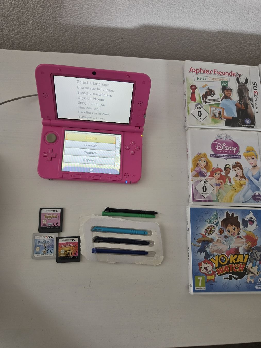 Nintendo Konsolen: Nintendo 3DS XL mit 18 Games – Gebraucht aus Balsthal von Nemesis85