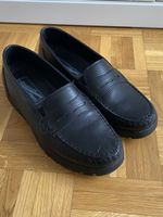 Echten Leder Platform Schuhe
