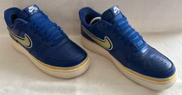 Nike Air Force 1 Low 07 LV8 Royal Blue / Gold NBA