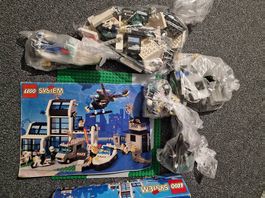 Lego System Polizei Hauptquartier 6598, mit OVP und BA