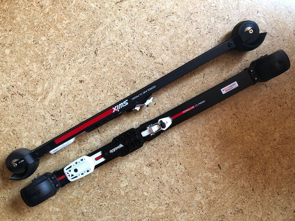 Rollski Swix Roadline Classic mit Bindung und Stöcke 135 cm (Gebraucht ...