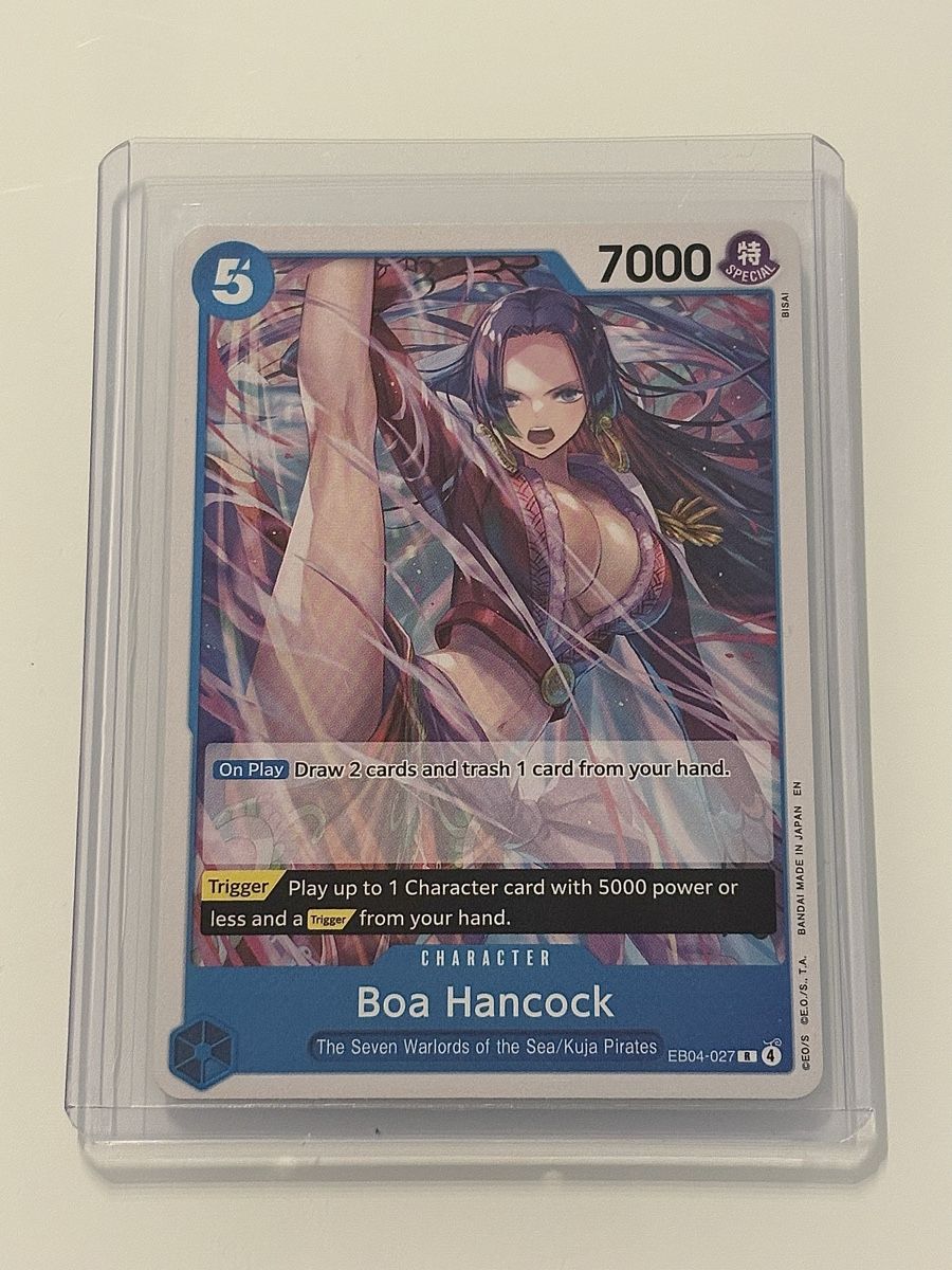 Bandai Carte collezionabili: One Piece TCG - Boa Hancock EB04-027 – Nuovo (secondo la descrizione) da Pieterlen venduto da Mira_o7