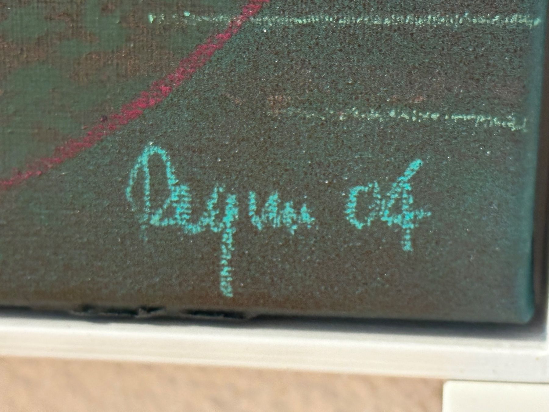 Dipinti: Vierteiliges Kunstwerk abstrakt – Usato da Bülach venduto da Jubet 5