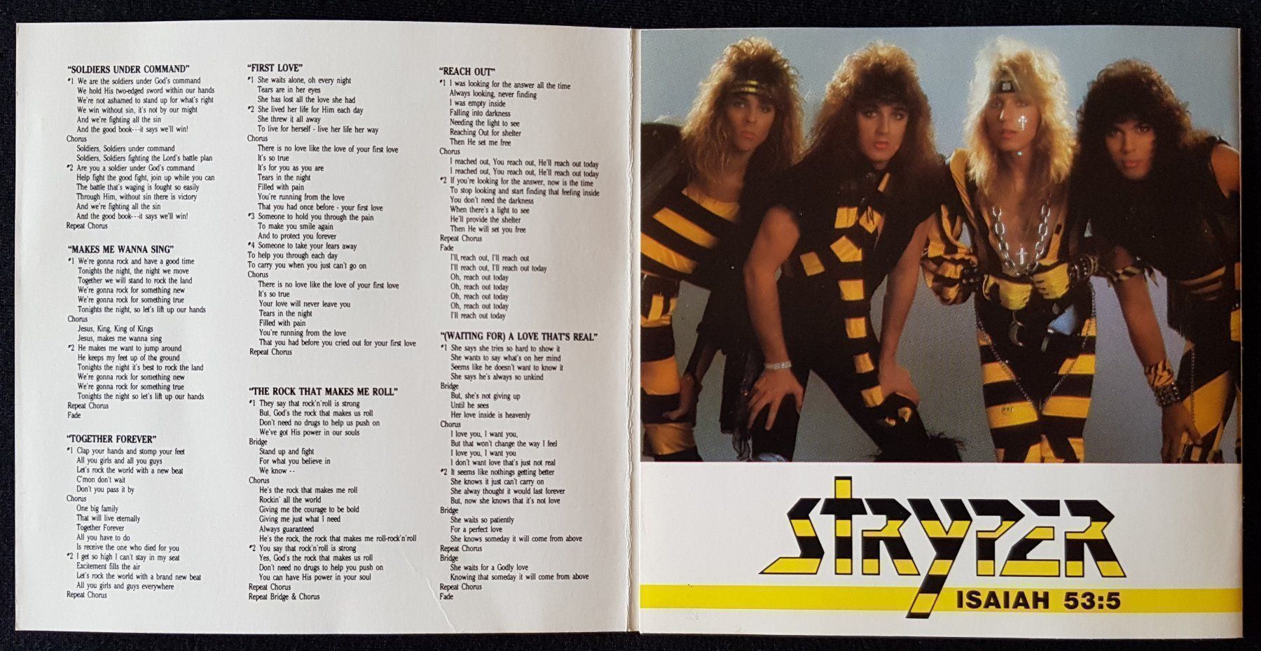CD: Stryper – Soldiers Under Command - 1986 - US First Press – Usato da Uster venduto da Zardodel 6