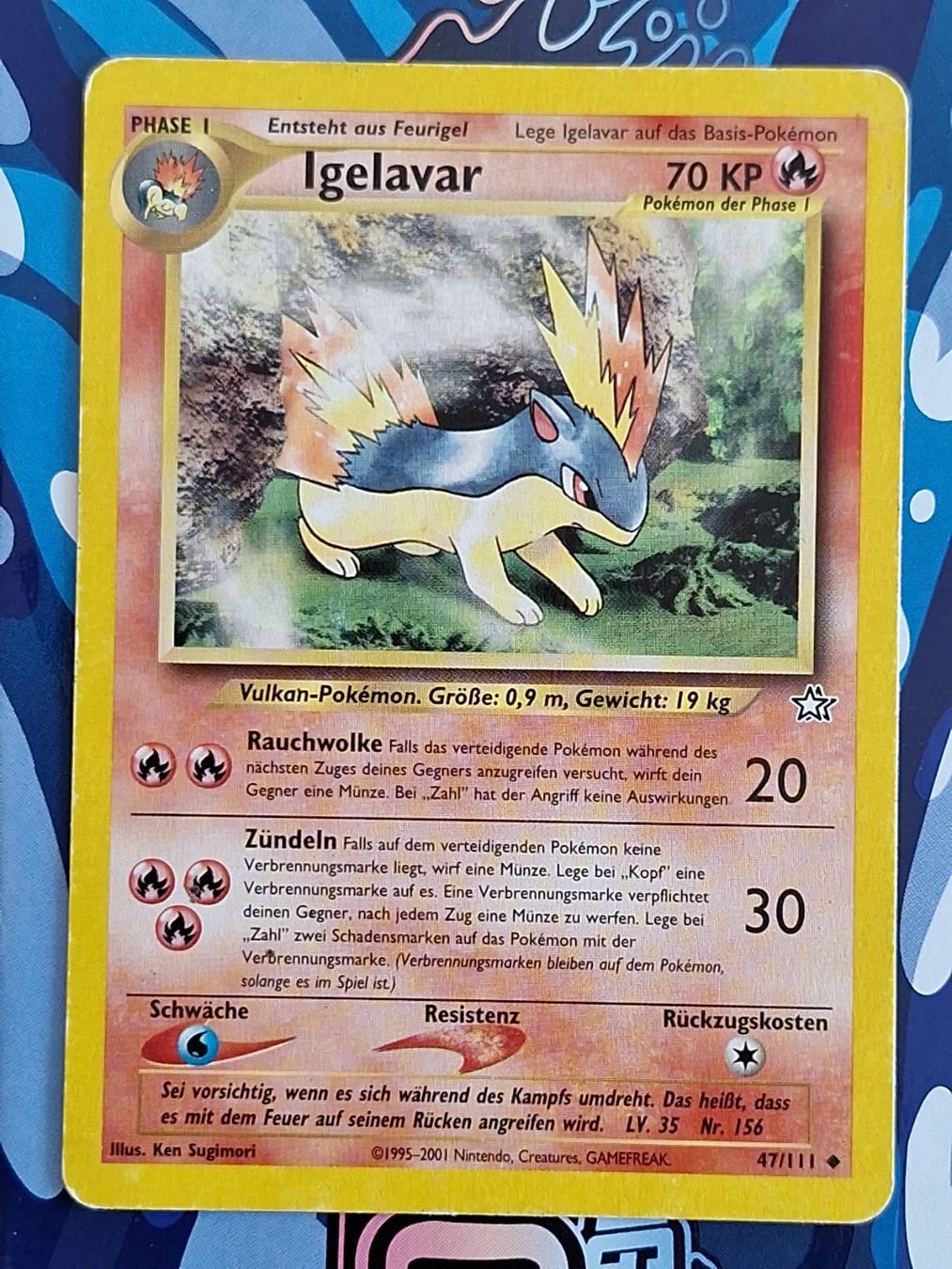 Pokémon Carte collezionabili: Igelavar - Neo Genesis #Ord3 – Usato da Altstätten SG venduto da GGsGameshop
