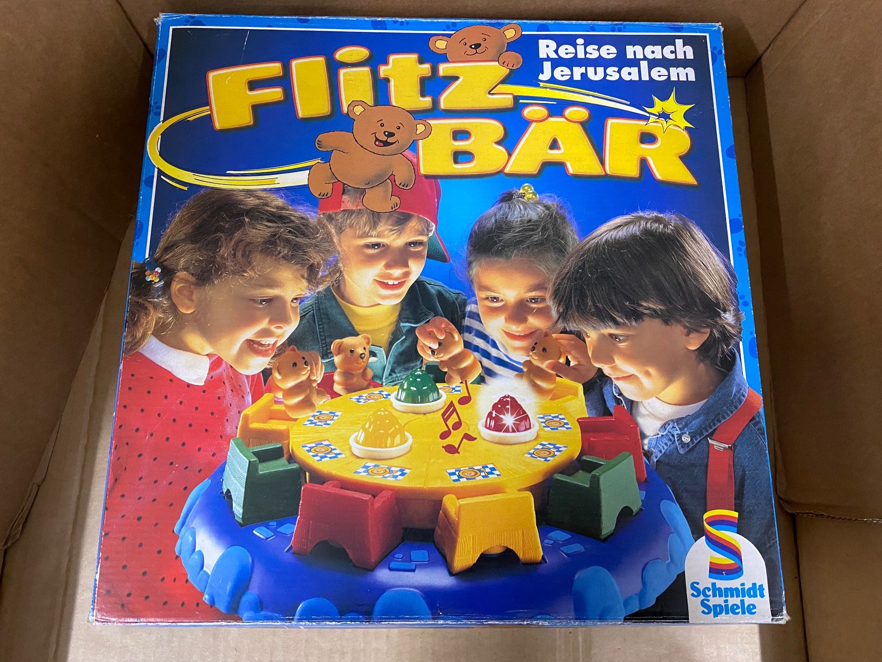 Spiele: Spiel Flitz Bär (Reise nach Jerusalem) – Gebraucht aus Eschlikon TG von RamonaSt