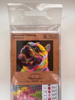 Diamond Painting lustiger bunter Hund 40x50 cm, neu