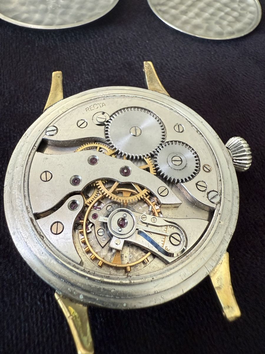 Recta Uhren: Montre WW2 RECTA 50mm – Gebraucht aus Cottens FR von Samousse 4